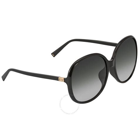 Givenchy Grey Gradient Round Ladies Sunglasses GV 7172/F/S 